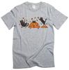 Black Cat Fall Shirt, Cute Autumn Cats Leaves Tee, Funny Cat Lover Halloween