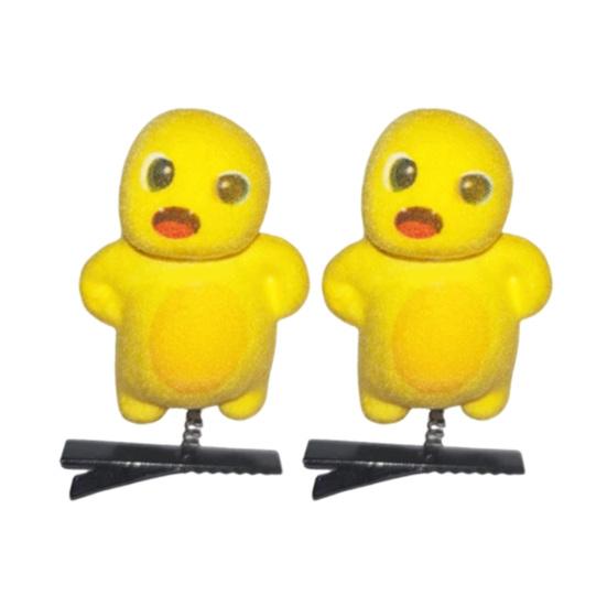 

1/2/5 шт. Шпилька для волосся Оксамитова Мультяшний дизайн Дракона Металеві Затискачі для волосся Декоративні Святкові Вечірка Шпильки Аксесуари для волосся 2pcs