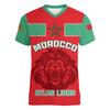 3D Moroccan T-Shirt Morocco Flag Emblem Graphic T Shirt For Men Clothing Casual Short Sleeved Shirts Unisex Gym Fitness V Tops