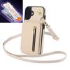 Crossbody Zipper Card Solt Leather RFID Wallet Phone Case For iPhone 17 Pro Max 16 15 14 Plus 13 12 11 XS 16E Pocket Purse Cover