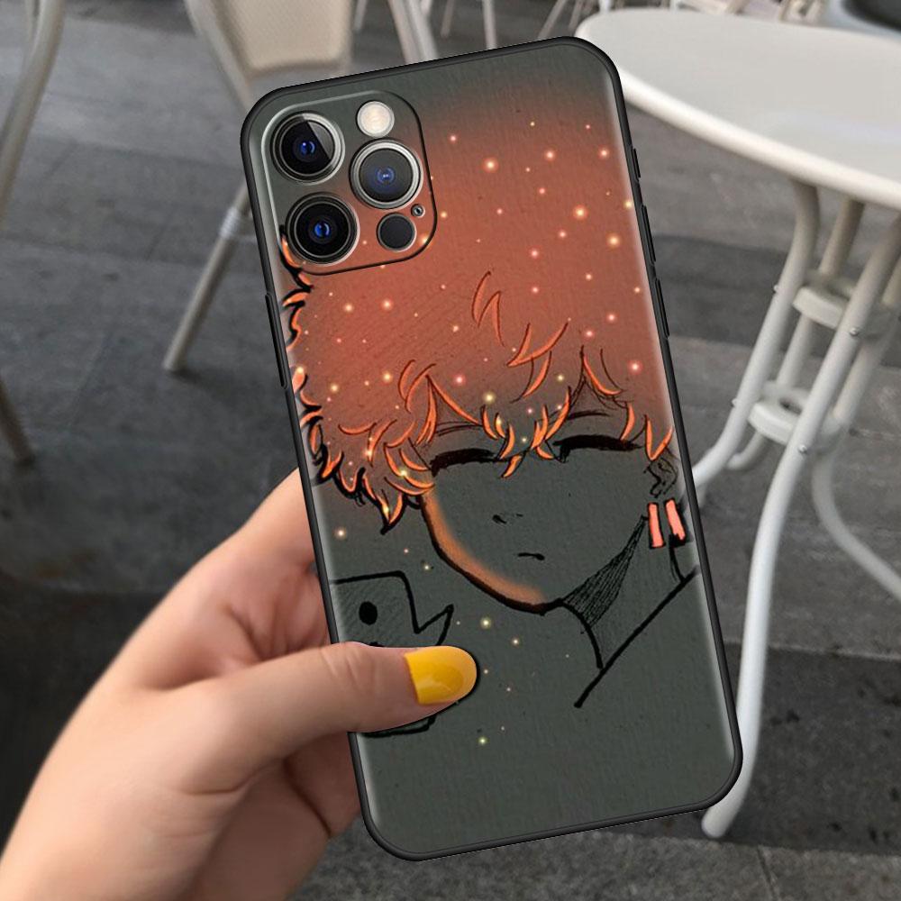 Case For Apple iPhone 14 11 13 7 12 Pro 7 XR XS Max 8 Plus 6 14Pro Black Soft Phone Coque Funda Tokyo Revengers Anime