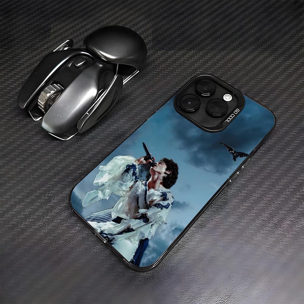 

C-Conan Gray Wishbone Phone Case For IPhone17 Air 16 15 14 Plus 13 12 11 Pro 7 8 XS Max XR Silver Black Bumper Case iPhone 12 Pro