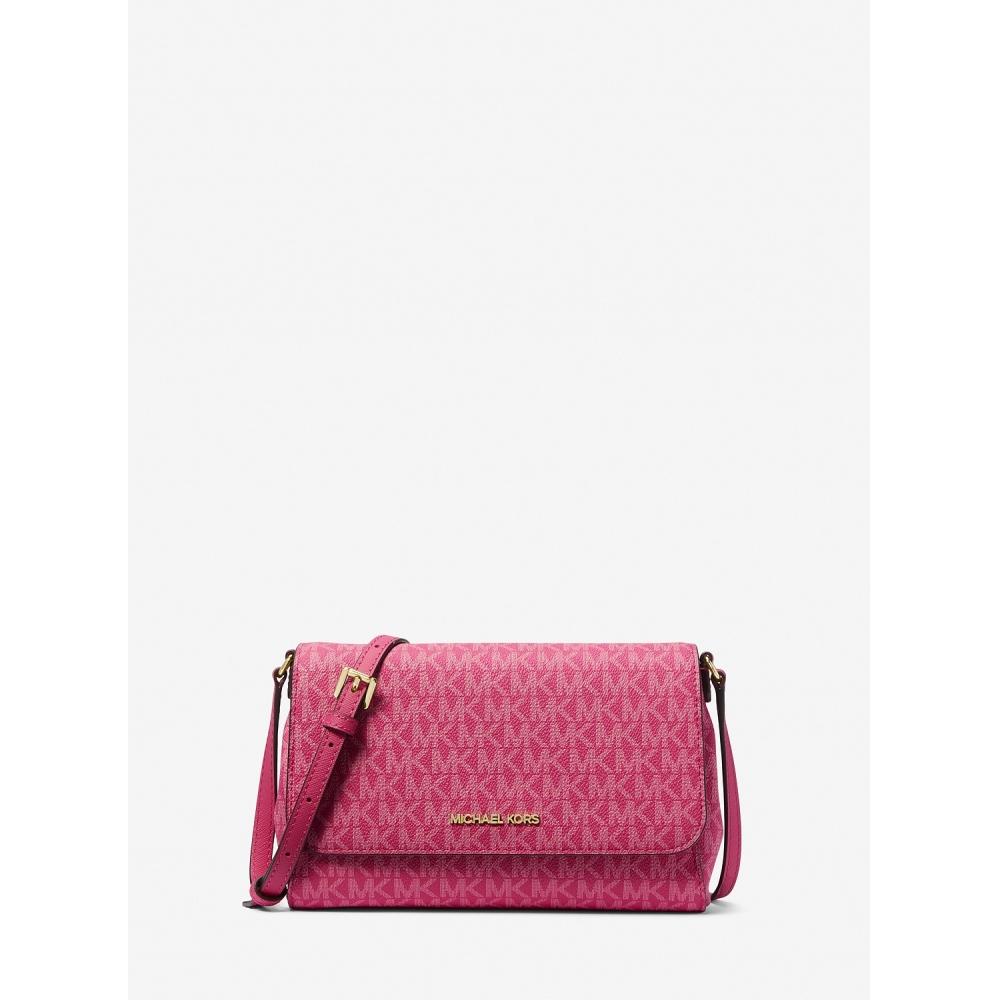 

MICHAEL KORS [Специальная цена] JET SET ITEM Convertible Crossbody Medium MK Signature 35F3GTTU2B1654 Электрический розовый