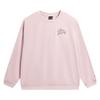 Li Ning Sports Lifestyle Series Round Neck Logo Letter Embroidered Sweatshirt Women Sweatshirt AWDW640-5