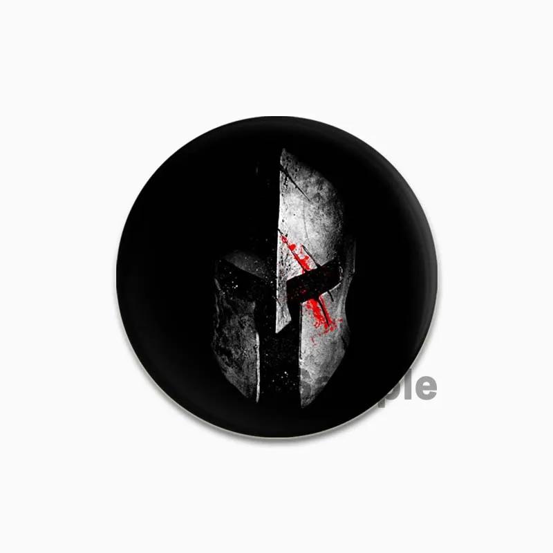 32/44/58mm Funny Cartoon Round Tinplate Pin Brooches Clothes Bag Decor Snap-in Badge Fashion Jewelry Gift