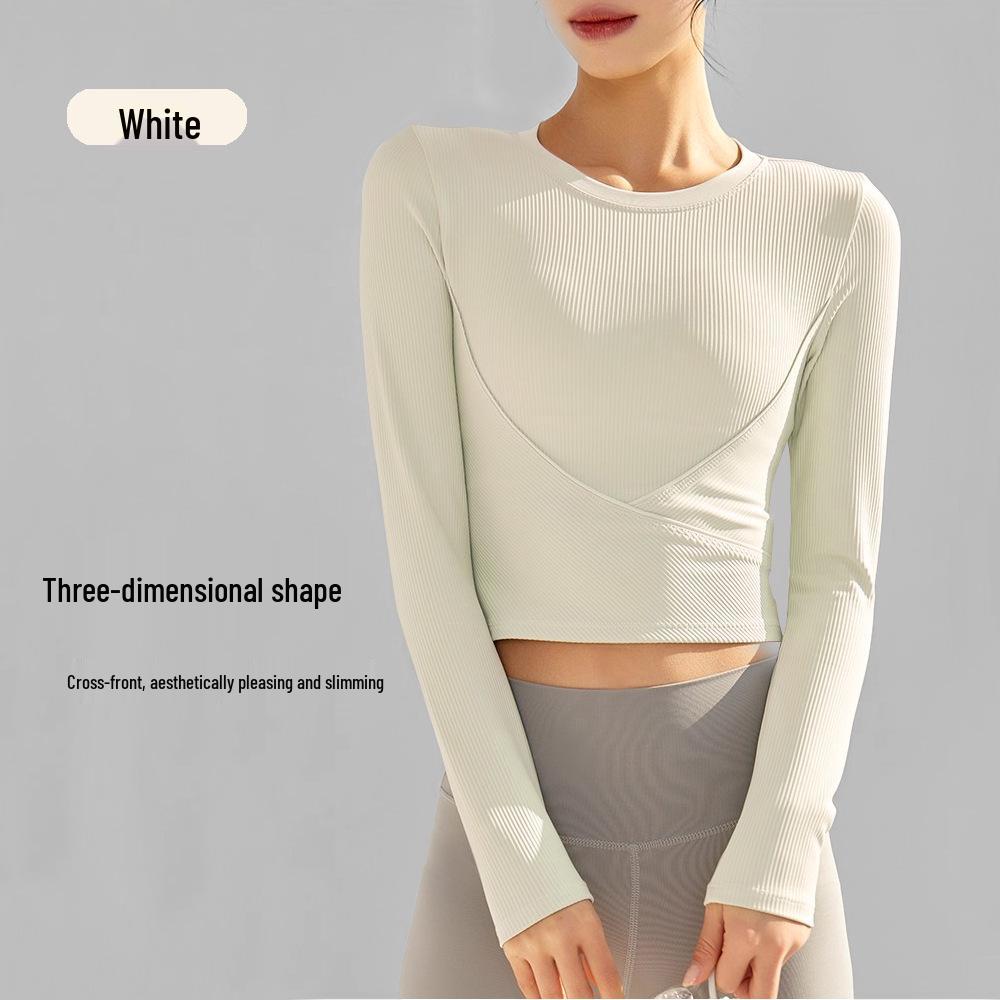 Damen Langarm Yoga Wear - Frühling & Herbst Laufen, Pilates, Fitness Top CX503