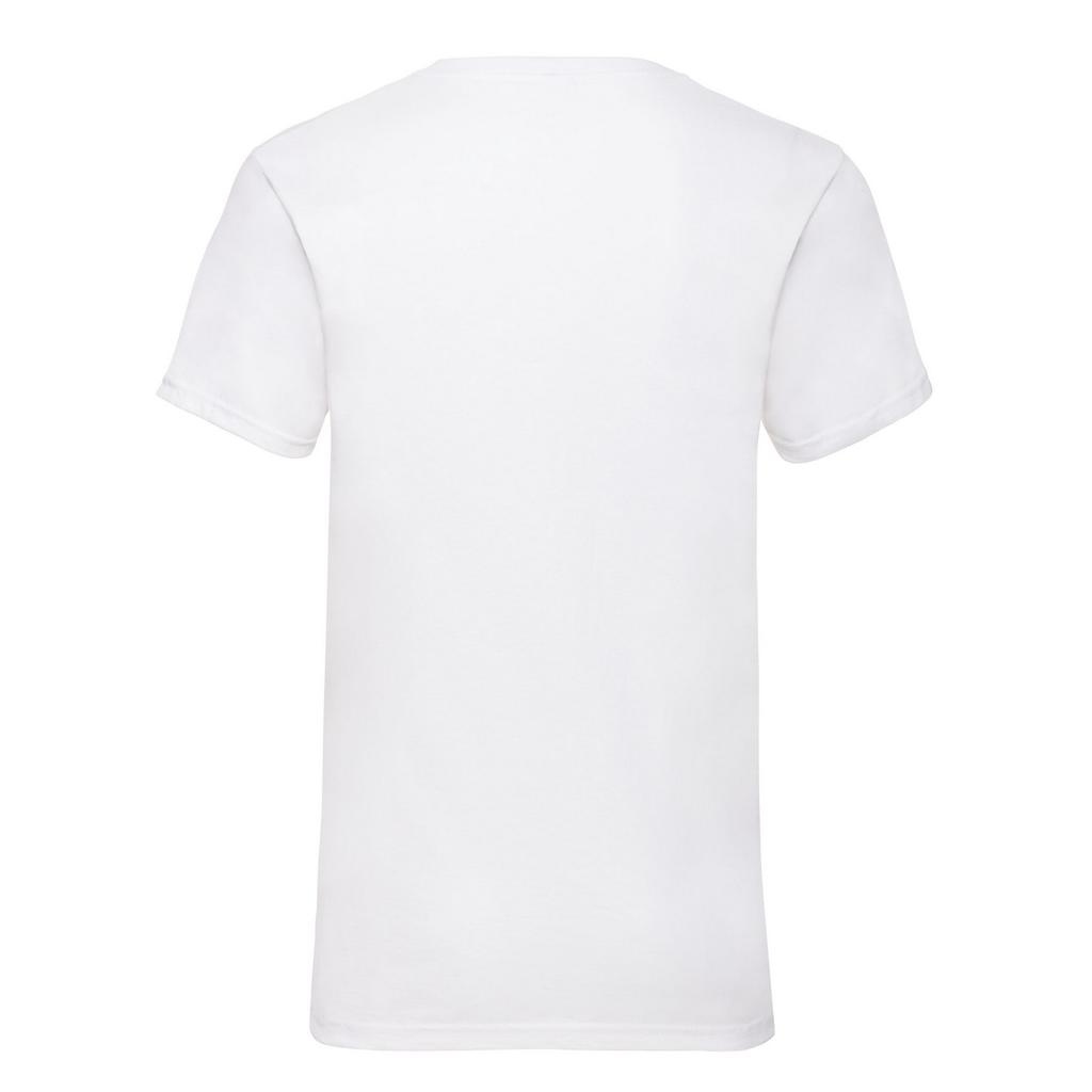 Fruit of the Loom Mens Valueweight Plain V Neck T-Shirt