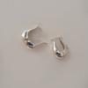 My Omelet Tulip Silver One-Touch Earrings