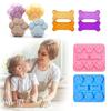 Oven Safe Dog Bone and Paws Shape Molds Heat Resistant Baking Tool Chocolate Bakewares Dessert Craft Supplies