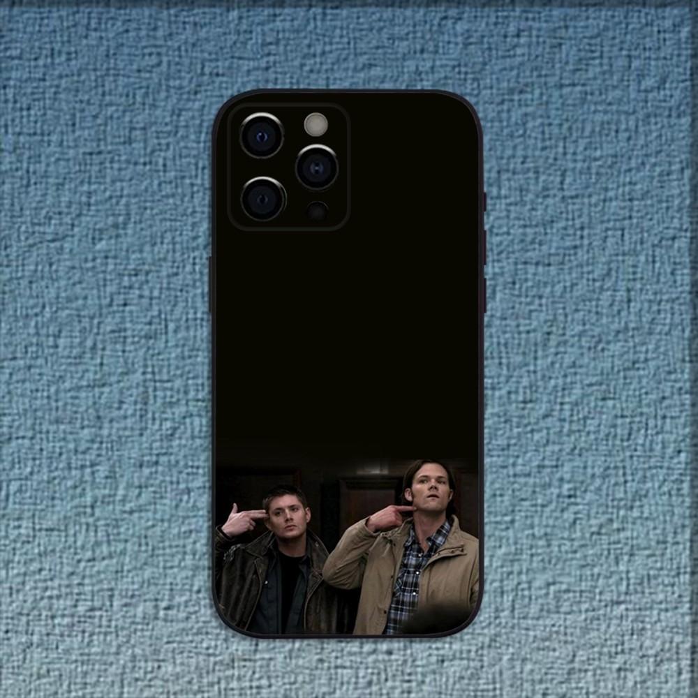 Dean Winchester S-Supernaturals Phone Case For iPhone 16,15,14,13,12,11,Pro,X,XS,Max,XR,Plus,Mini Soft Black Cover