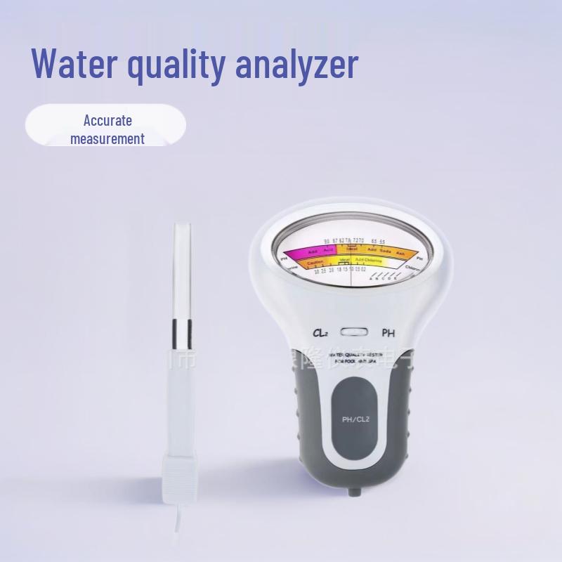 CL2PH Hot Spring & Pool Water Quality Tester: pH & Chlorine Level Detector