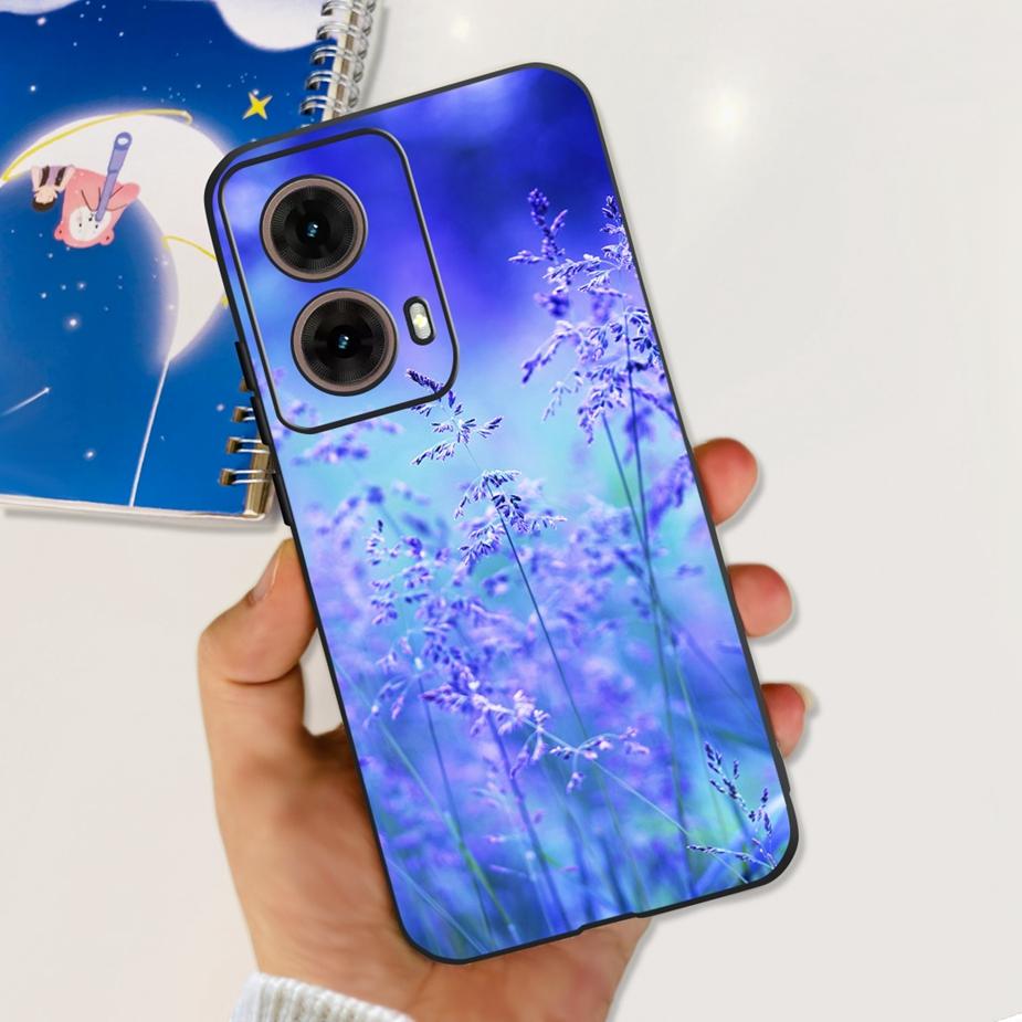 For Motorola Moto G85 Case New Fashion Painted Cover 6.67'' Soft Silicone Phone Case For Moto G85 G 85 MotoG85 Back Cover Bumper