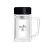 Shilxi Double-Layer Glass Tea Infuser Office Mug with Handle