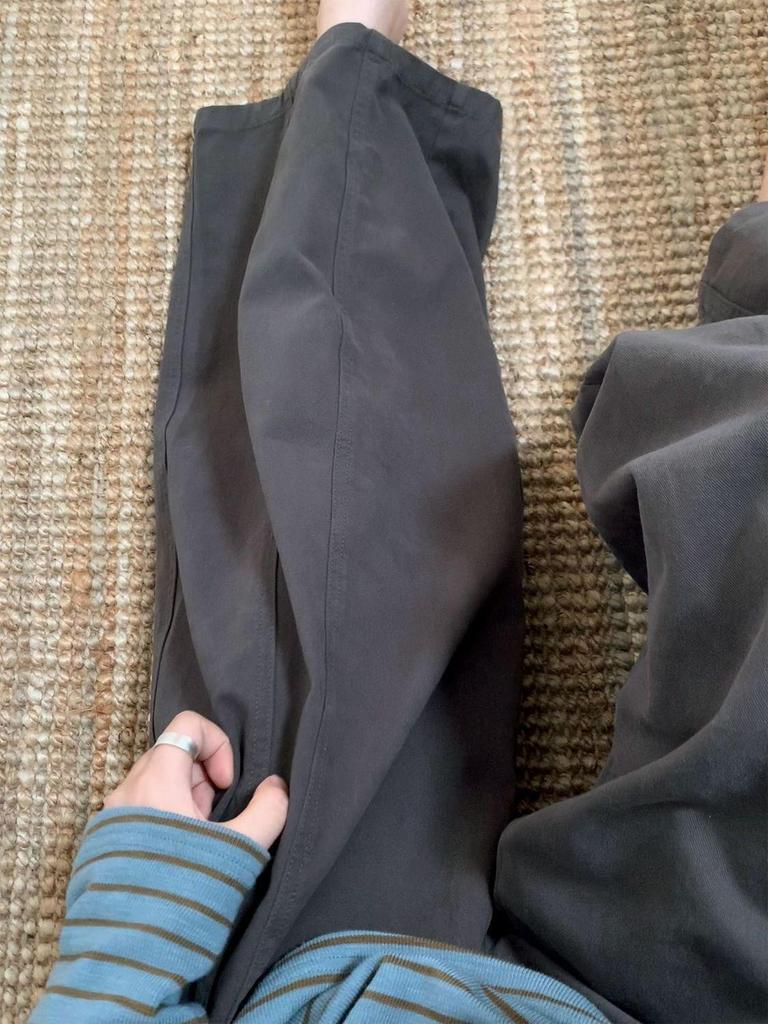 Japanese High-Waisted Casual Balloon Pants for Petite Individuals - Autumn Relaxed Style