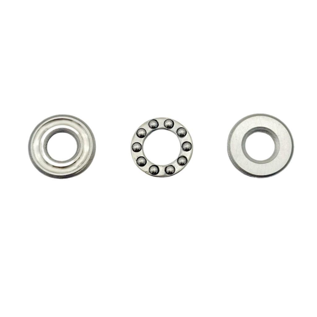 Stainless Steel 304 Miniature Thrust Ball Bearings (ID 2-12mm)