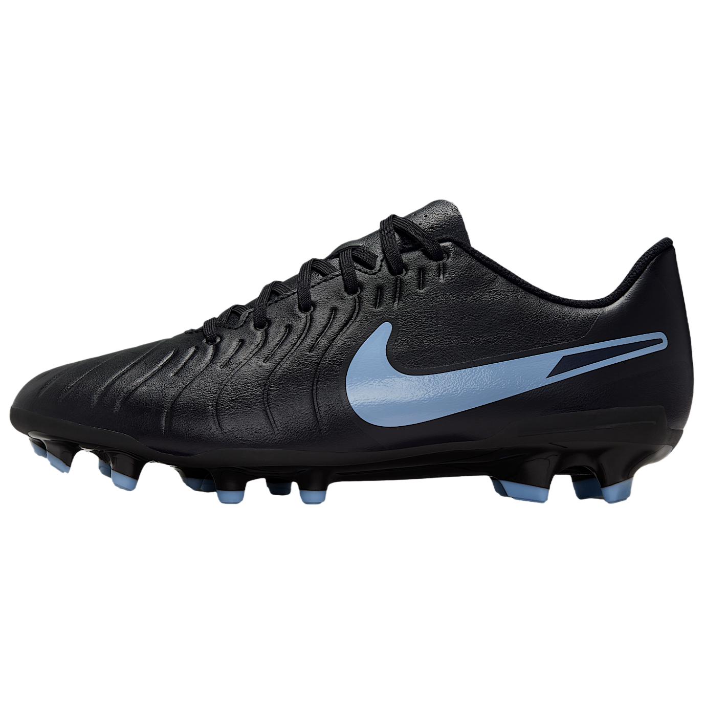 Nike Tiempo Legend 10 Club MG 2025 Shadow Pack Унисекс Кроссовки Черные DV4344-003 37.5