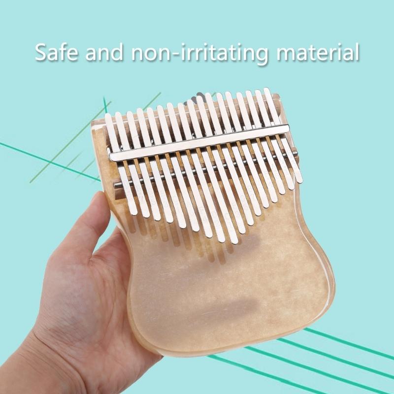 17 Keys Thumb Piano with Tuning Mallet, Mini Kalimba Musical Instruments, Finger Piano Gifts for Kids Adult and Beginner
