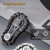 Metal Wheel Gear Car Chain Fingertip Gyroscope: Engaging Decompression Toy