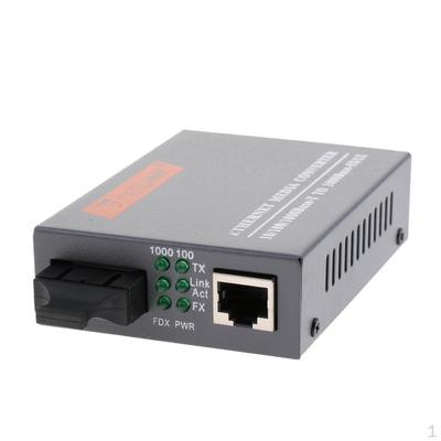 Vienas Dvigubas SC Pluošto Media Konverteris, 1000Mb/ Optinis Išorinis Įrengtas