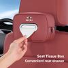 Boîte à mouchoirs pour intérieur de voiture de grande capacité Sac de rangement Kleenex Accessoires pour Mini Works Cooper F54 F55 F56 F57 F60 R50 R52 R53