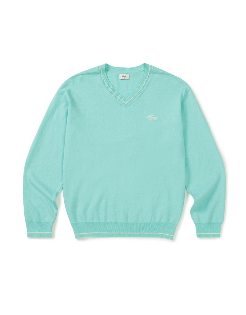 MMLG Light V Neck Knit (Mint)