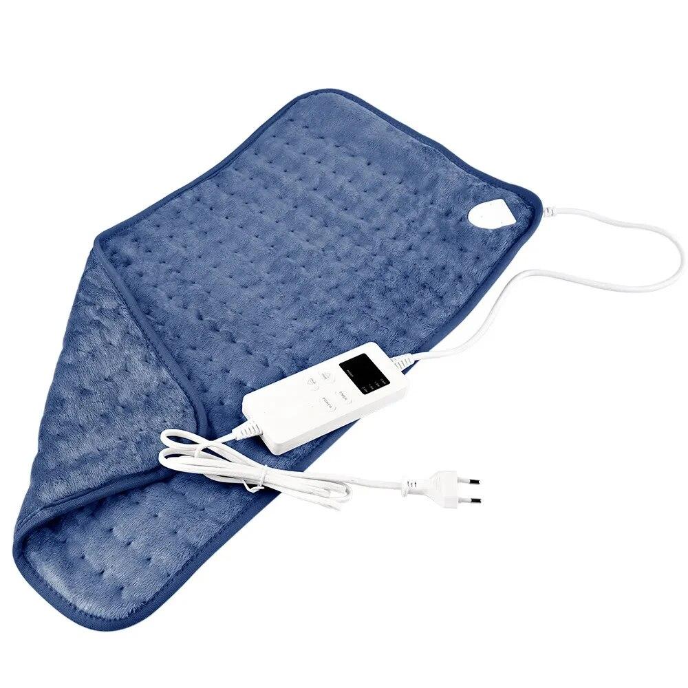 Home Electric Blanket Office Heating Physiotherapy Single Belly Foot Warmer Ease Pain Period Cramp Back Timing Massager Shoulder