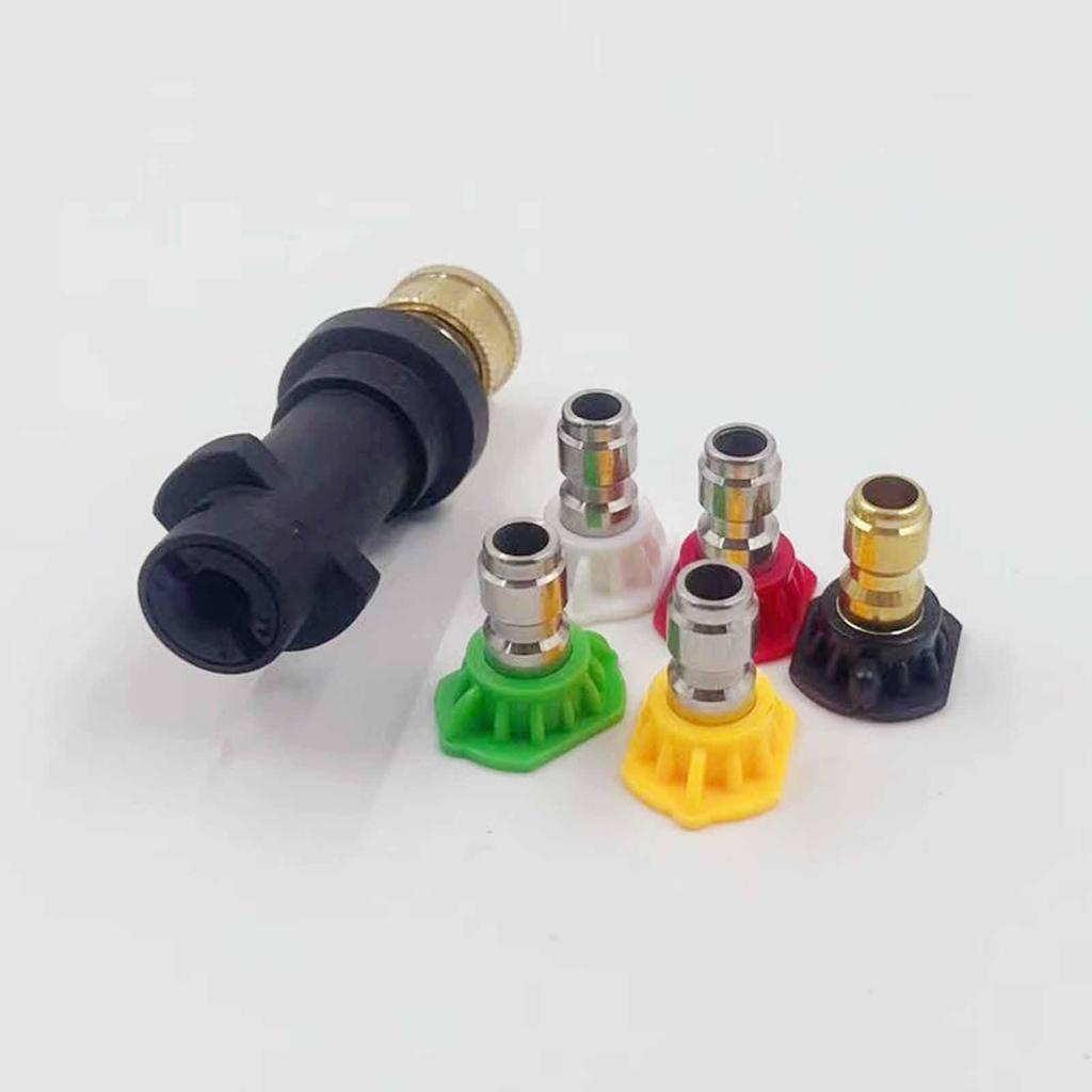 Accessories for Pressure Washers: Nozzles, , Made of Aluminum, Brass And Steel, Cleaning The
