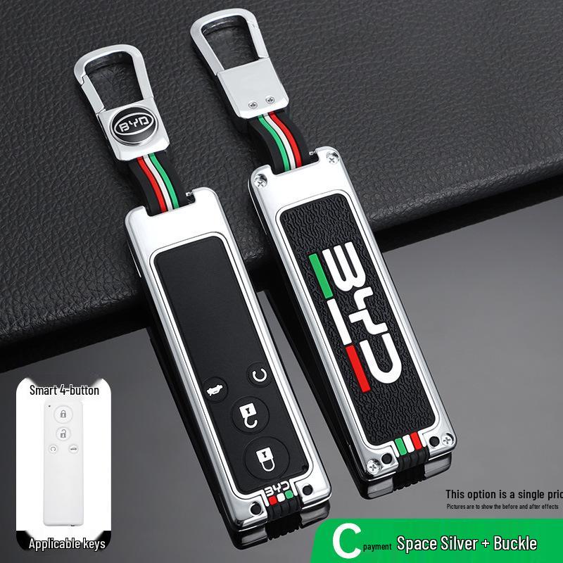 BYD G5/G Five 2016-2018 Key Case Protective Metal Shell Set