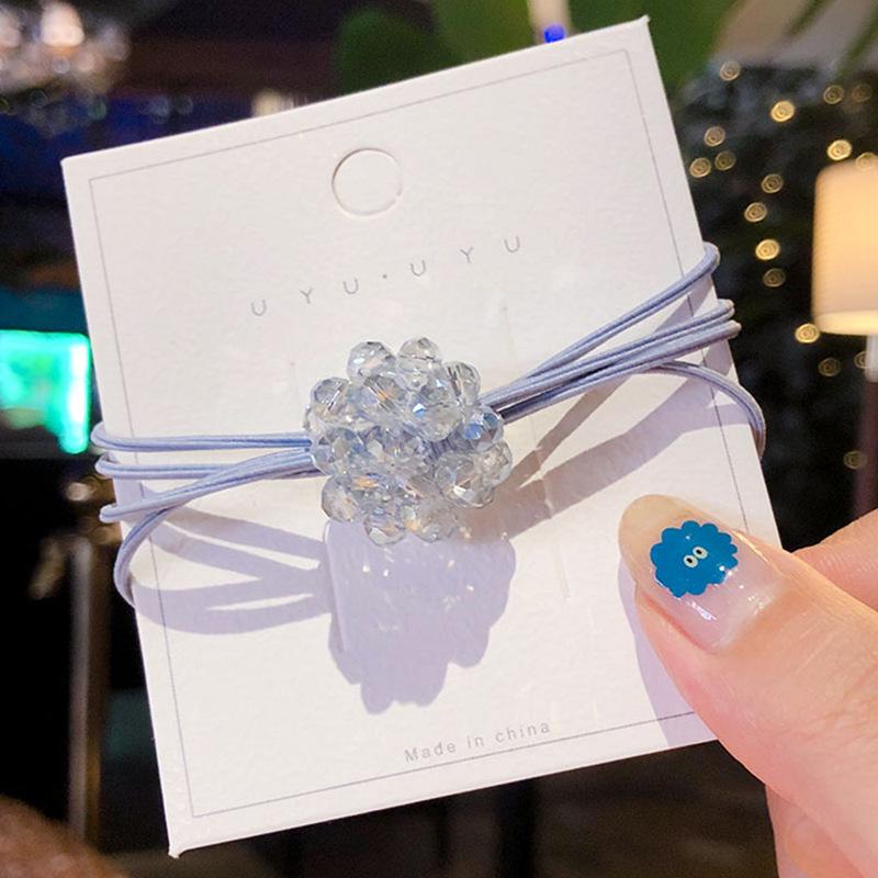 

Резинка для волос в корейском стиле - Милые красочные аксессуары для волос для женщин