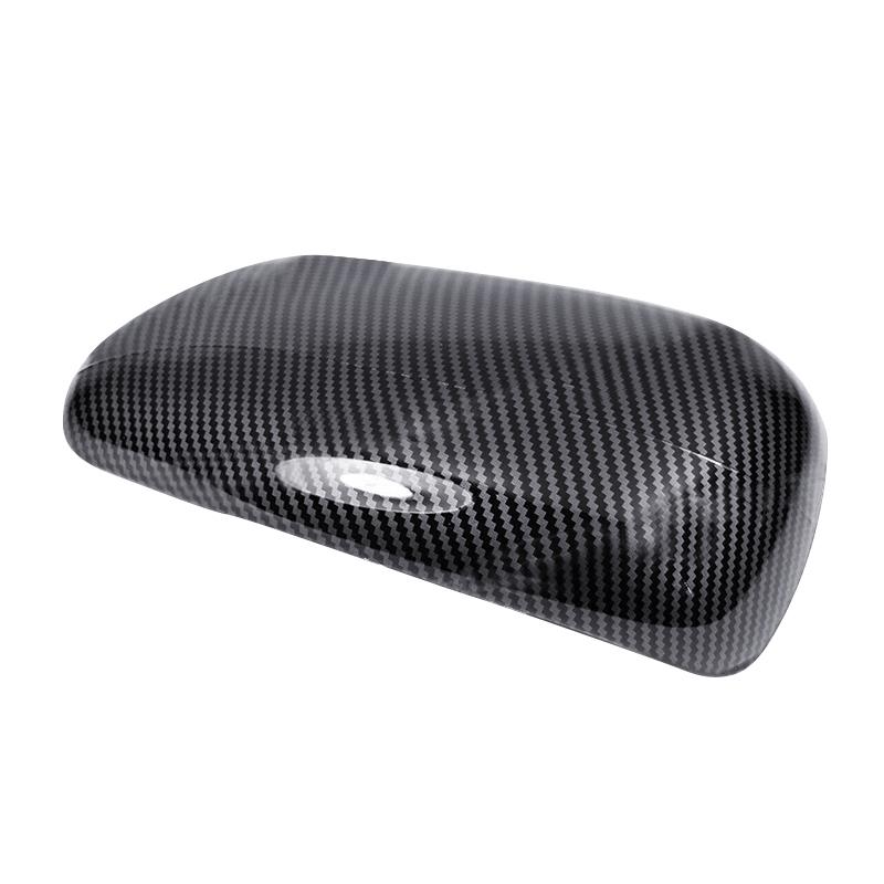 1 Pair Side Rearview Mirror Covers Trims Fit for Lexus IS300 Sedan Wagon 2001 2002 2003 2004 2005 Carbon Fiber Grain Plastic