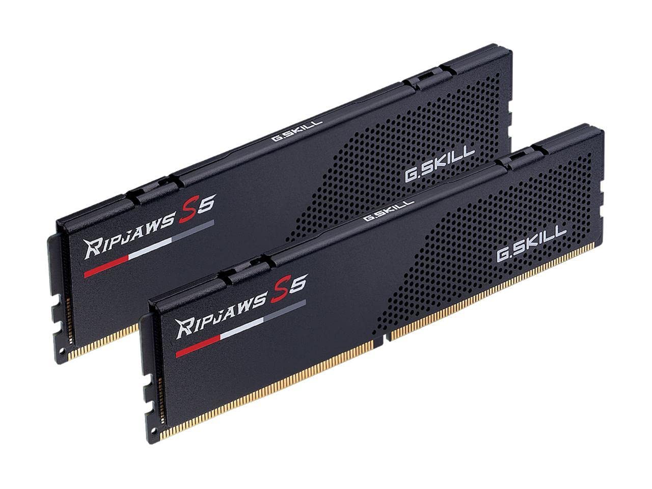 

Ripjaws S5 Series XMP DDR5 RAM 32GB Desktop Computer Memory UDIMM Matte Black G.SKILL (Intel 3.0) (2x16GB) 6000MT/s CL36-36-36-96 1.35V -