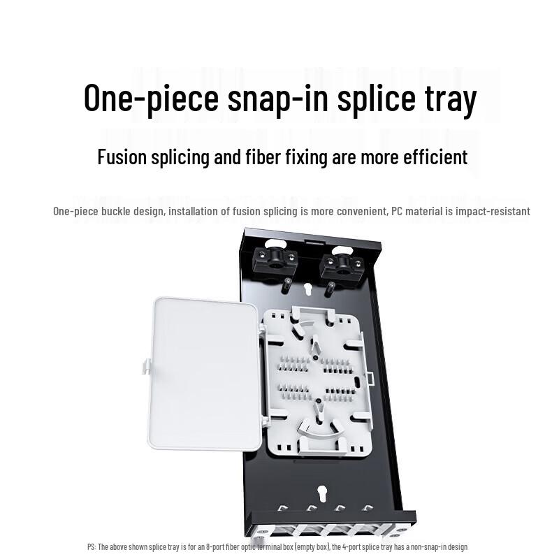 UGREEN 12-Core Wall-Mount Fiber Optic Terminal Box