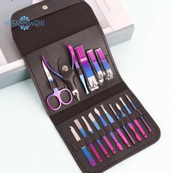 16 шт. маникюрный набор с чехлом из искусственной кожи — фото 7