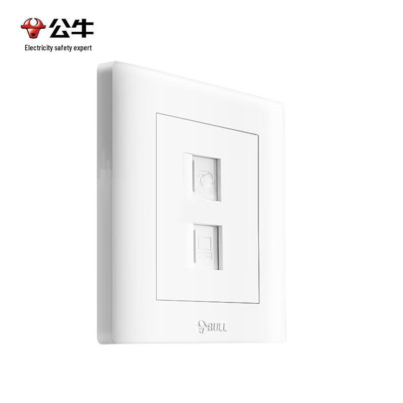 BULL G32T212 Series Wall-Mounted Phone & PC Socket