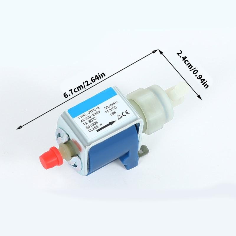 15W Plunger Solenoid Pump Electromagnetic Pump Solenoid Valves Suitable for High Temperature Steam Ironing Machines