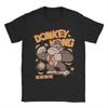 2026 New Fashion Funny Donkey Kong Video Games High Quality Soft T Shirts Men's O-neck Short Sleeve Tops Cotton Summer Tops Y2K