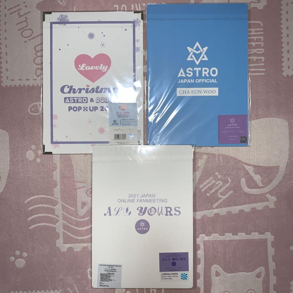 [USED] ASTRO Eunwoo Goods Set