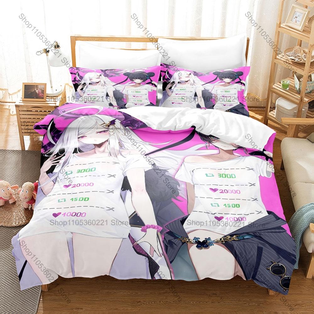 Personality Game Character Kisaki Shanhaijing Bedding Set New Duvet Cover Pillowcase Home Textile Bed Linen For Kids Adults Fans