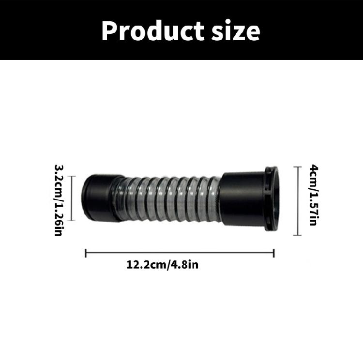 Flexible Hose Attachments Vacuum Cleaner Hose Floor Washing Machine Parts Vacuum Extension Hose Elastic Hose for H12pro