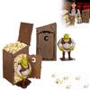 Collectible Popcorn Bucket with Character Figurine and Themed Container Designed for Movie Snack Storage and Display