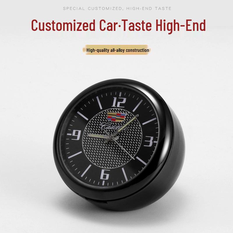 Luminous Digital Car Clock Quartz Watch Ornament