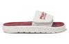 Men's Slippers FILA Drifter Slide Slippers Unisex White Red