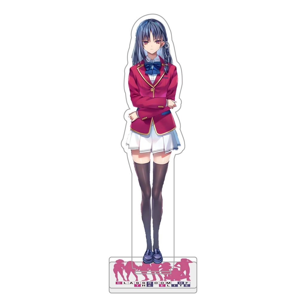 Klassenzimmer Des Animes 15cm Acryl-Ständer - Horikita Suzune & Karuizawa Kei || Heiße Anime Schreibtischdekoration Spielzeug