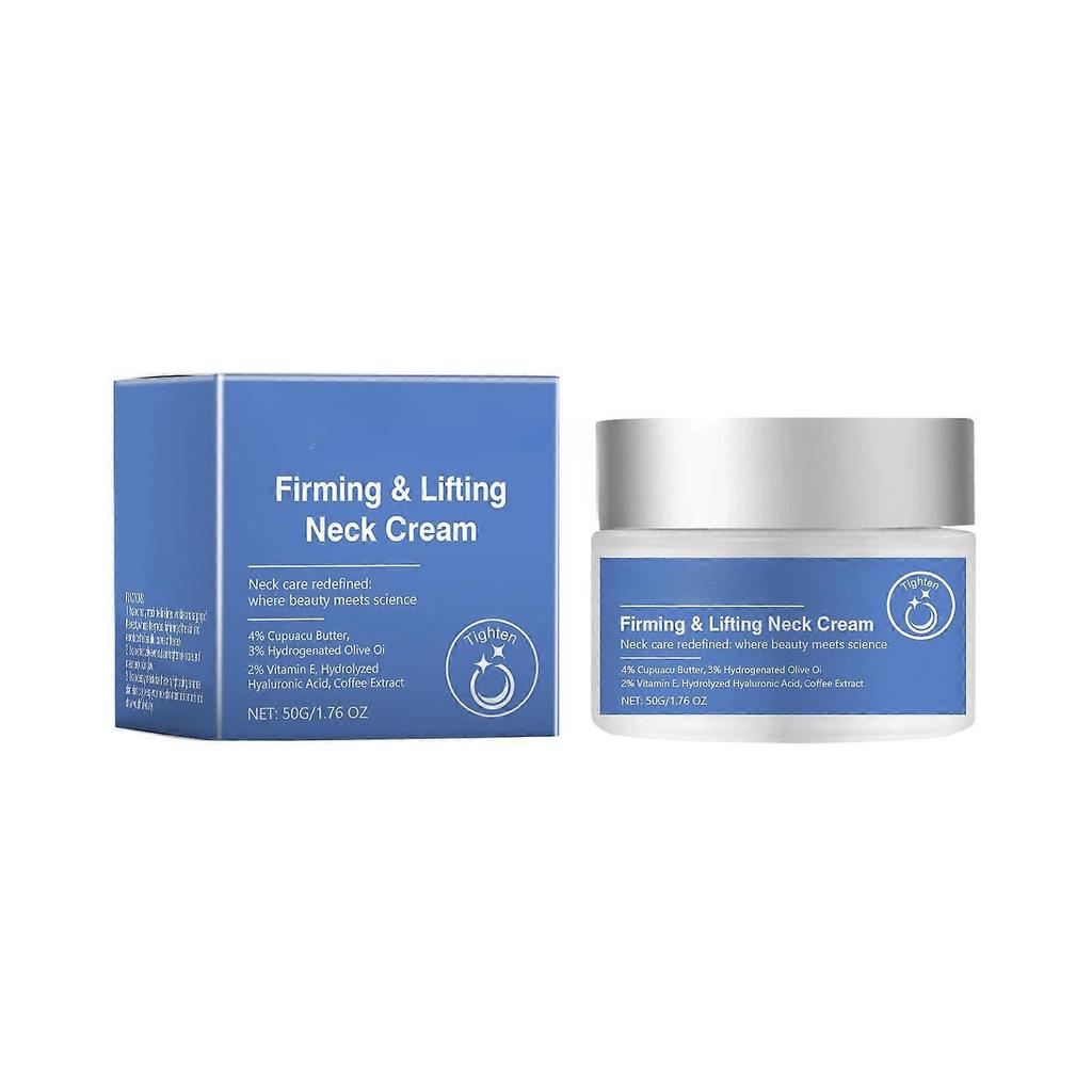 Neck Firming Cream with Hyaluronic acidAnti-Aging Neck Cream for Tightening and WrinklesEven Skin Tone Cream
