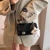 This Year's Popular Bags for Women 2024 Spring and Summer New High-end Portable Small Square Bags Trendy Versatile Shoulder Bags