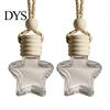 Car Air Freshener Ornament Perfume Bottle Pendant, Creative Hanging Diffuser Customizable Scent for Vehicle, Portable Essential Oil Holder,