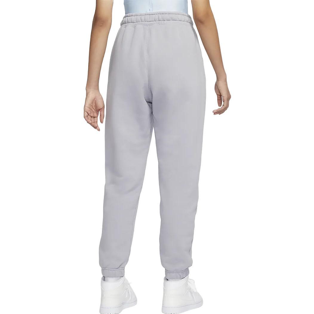 Однотонные джоггеры с вышитыми буквами Jordan и женскими плавками на шнурке — фото 3