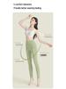 High Waist Combed Cotton Women's Antibacterial Warm Autumn-Winter Pants