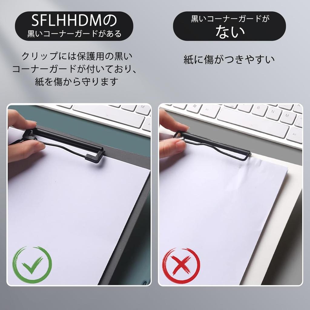 SFLHHDM Clip Holder A4 Binder Folding Clipboard Thin and Portable File Management Convenient Clip File Foam Stylish Multifunctional Writing Board Slim