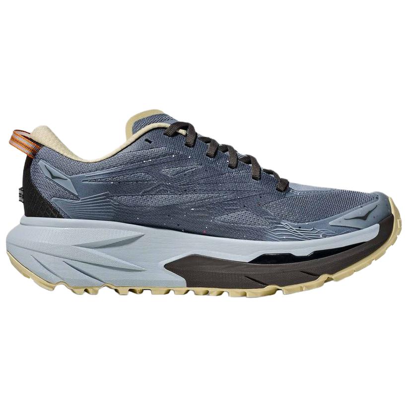 HOKA ONE ONE Mafate 5 Trail Running Shoes Men's Mineral Blue 1168722-MBLW